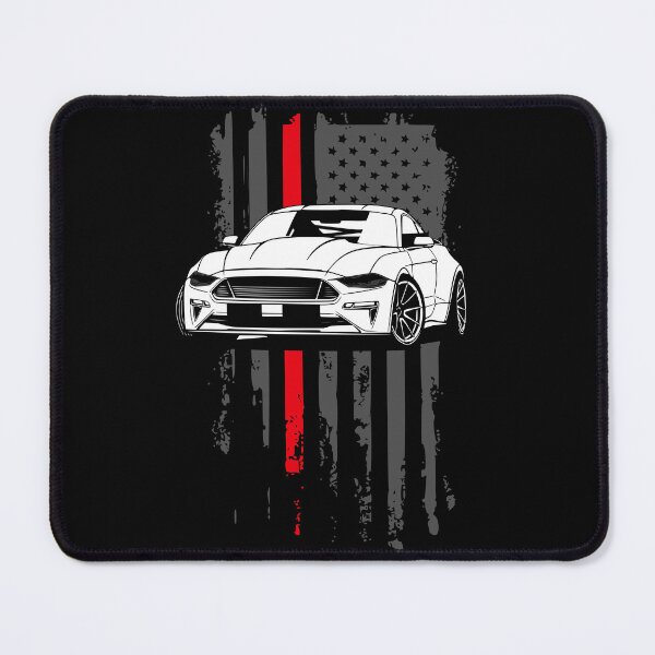 Item preview, Patriotic American Flag V8 Muscle Car Pony Mustang designed and sold by AutoDesignWerks.