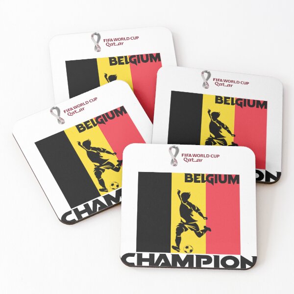 Item preview, Belgium champion - Qatar 2022 - Fifa world cup designed and sold by MomoDesigners.