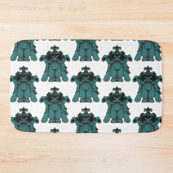 Item preview, Top-knot dog in green designed and sold by FlossOrFi.