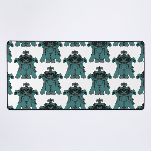 Item preview, Top-knot dog in green designed and sold by FlossOrFi.