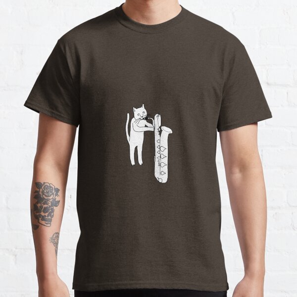 Sax Cat Classic T-Shirt