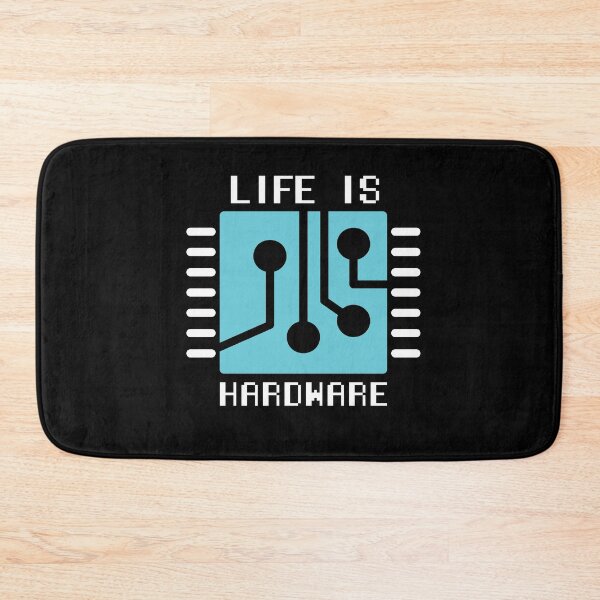 Item preview, Life Is Hardware IT Hacker Code designed and sold by MooonTees.