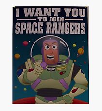 Andy's Buzz Lightyear Poster Photographic Print