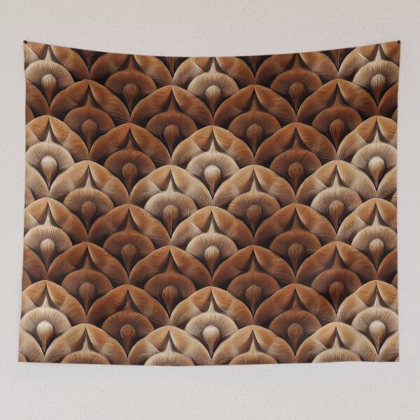 Item preview, Fluffy symmetrical pattern designed and sold by Lenkooo.