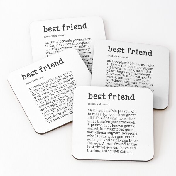 Item preview, Best Friend | Definition Print | Bathroom Print | WC Print | Wall Art | Wall Decor | Funny Print | Gift Idea | Funny Quotes designed and sold by peacefulcreator.