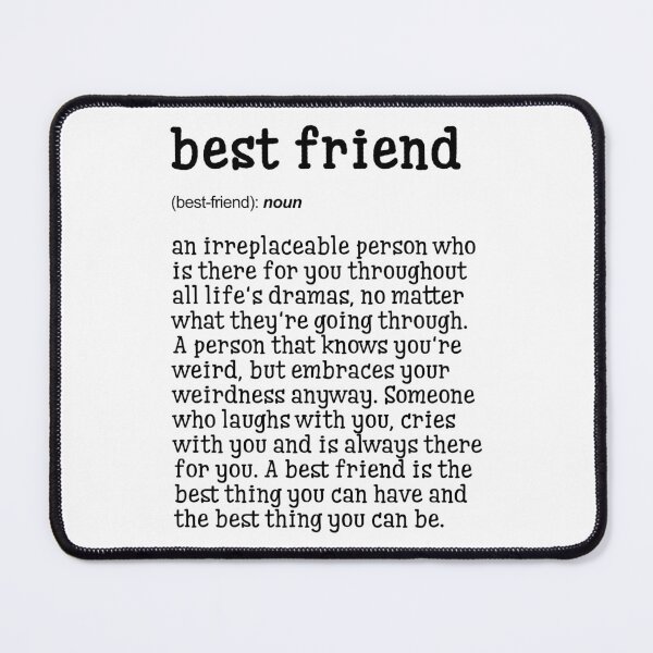 Item preview, Best Friend | Definition Print | Bathroom Print | WC Print | Wall Art | Wall Decor | Funny Print | Gift Idea | Funny Quotes designed and sold by peacefulcreator.
