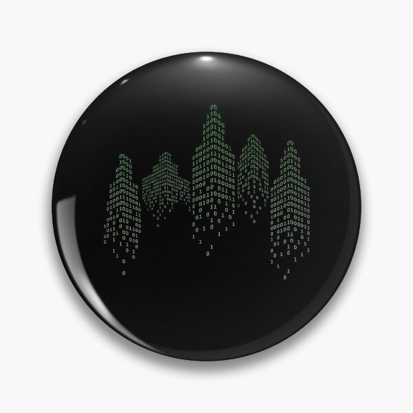 Item preview, Binary City IT Hacker Code designed and sold by MooonTees.