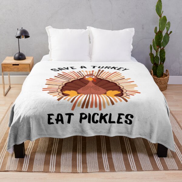 Item preview, Save a turkey eat pickles designed and sold by KatisDesign.