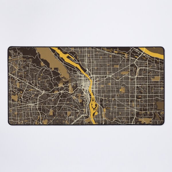 Item preview, Portland City Map of Oregon, USA - Pastel designed and sold by deMAP.