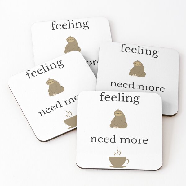 Item preview, feeling slothee need more coffee Classic T-Shirt designed and sold by chaousari98 ⭐️⭐️⭐️⭐️⭐️.