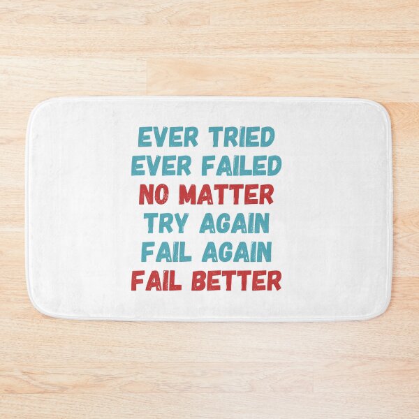Item preview, Try again - fail better designed and sold by Kingrocker.