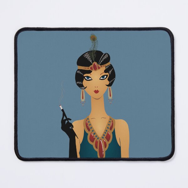 Item preview, Stylish Art deco vintage girl designed and sold by Lefteris Betsis.
