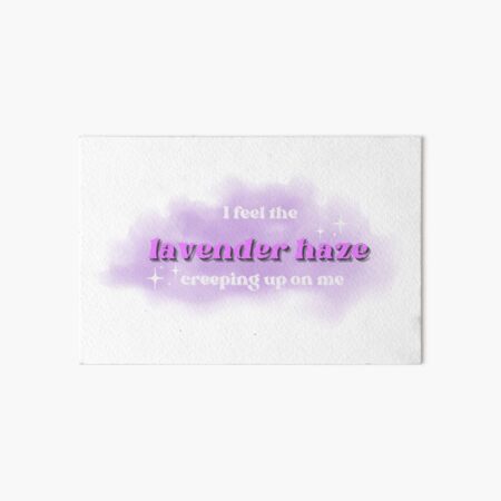 Lavender Haze Art Board Print for Sale by natalieinchains