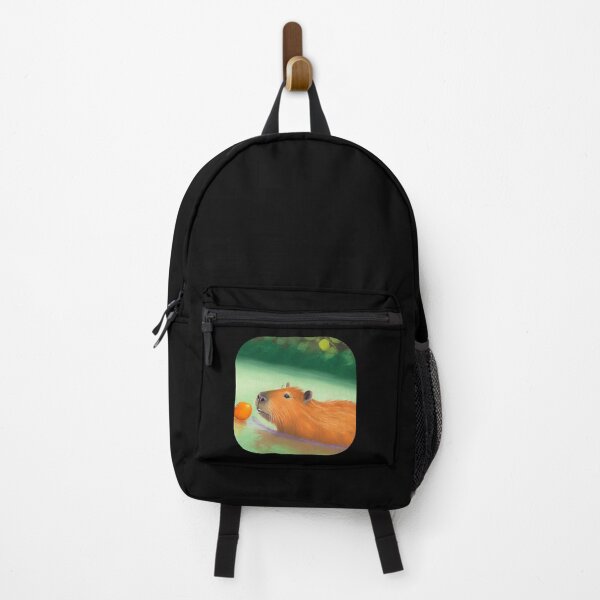 Item preview, Capybara Swimming with Oranges designed and sold by CapybaraCentral.