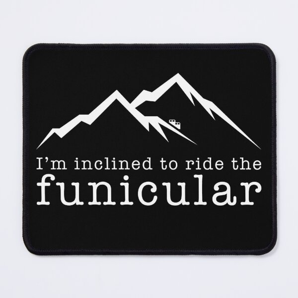 Item preview, Funicular Railroad designed and sold by Huhnerdieb Apparel.