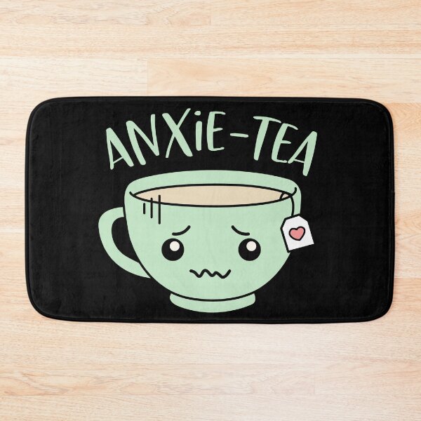 Item preview, Anxietea Cute Funny Anxiety Introvert Antisocial Tea Pun designed and sold by MintedFresh.