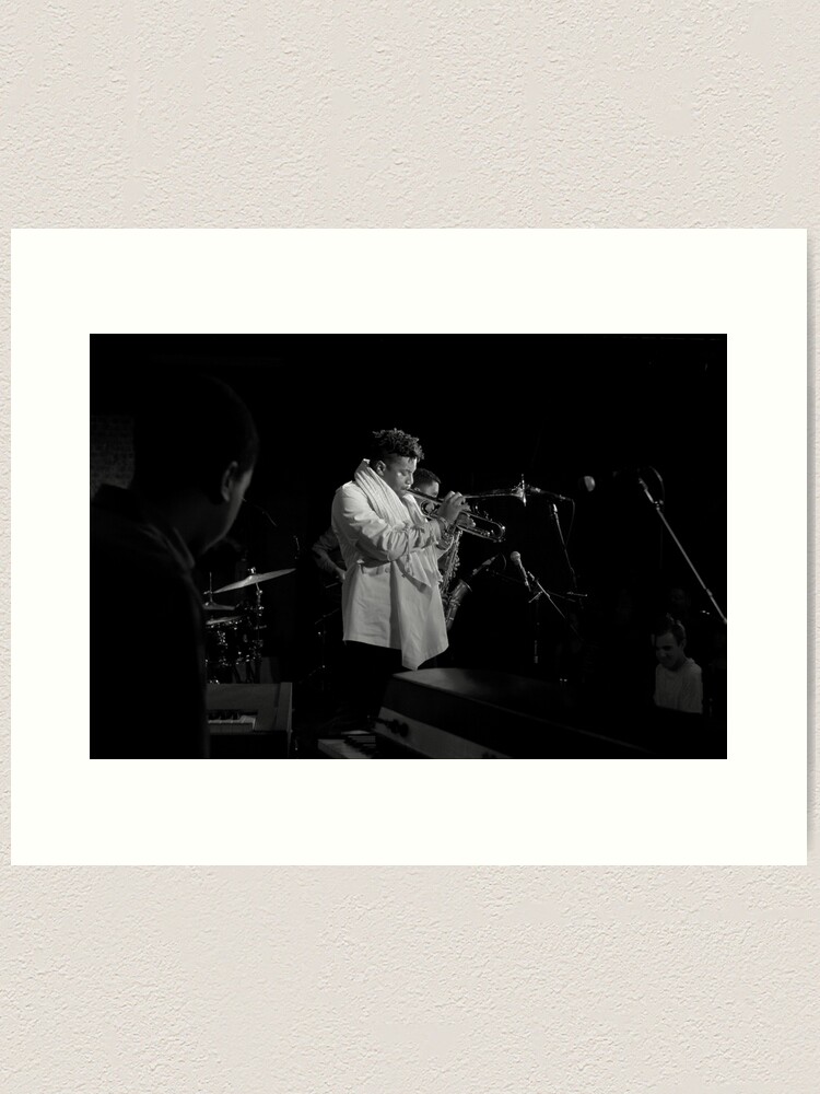 Alternate view of Christian Scott at Art of Cool Festival Art Print