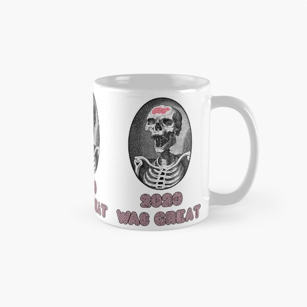 Item preview, '2020 was great' Skull Design - Retro Illustration Design for T-shirts, mugs, phone cases and other accessories designed and sold by Ridiculam Toga.