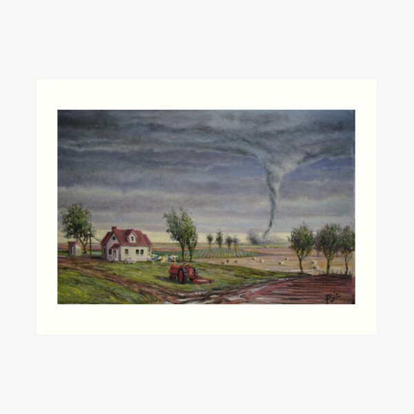 Tornado Art Print