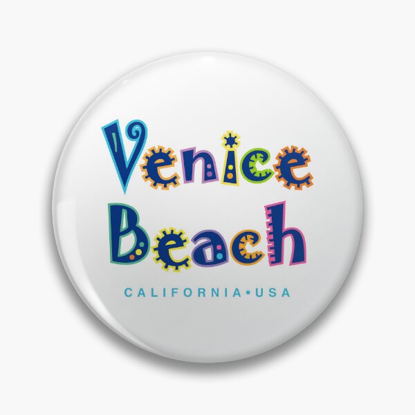 Artikelvorschau, Venice Beach, Kalifornien, tropisches Design entworfen und verkauft von Futurebeachbum.