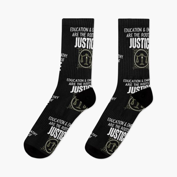 Item preview, Education & Empathy Justice Grunge Text Political Design designed and sold by EarthArtDesigns.