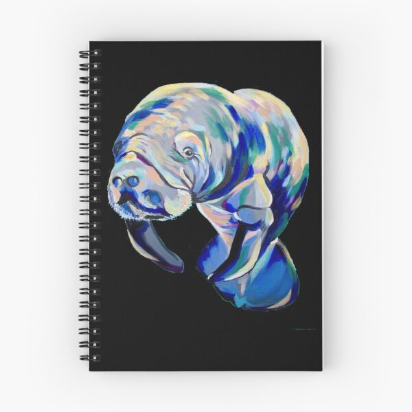 Item preview, Manatee Painting - Gift For Manatee Lovers - Manatee Gift designed and sold by Galvanized.