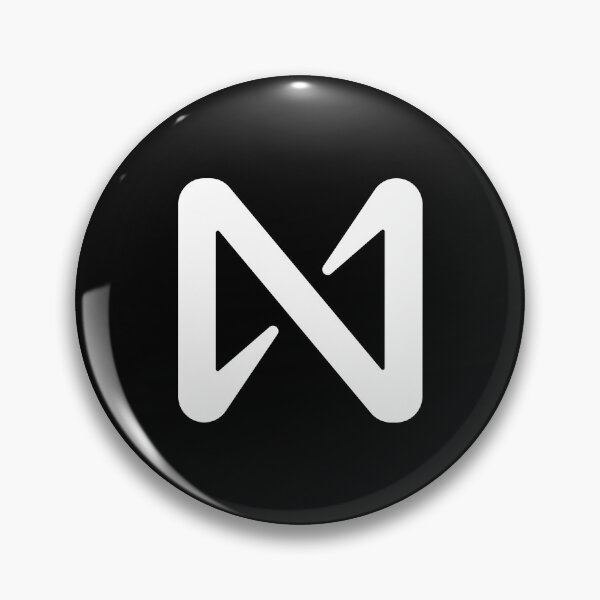 Item preview, Near Protocol NEAR Crypto Altcoin - White Icon Variant #2 designed and sold by CryptoMoods.