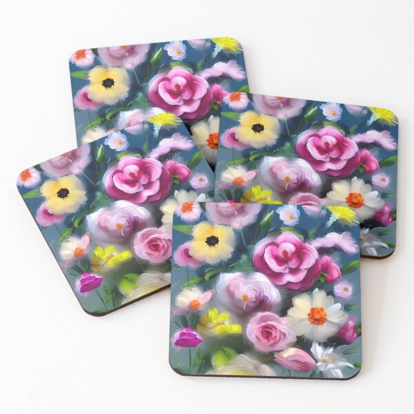 Item preview, Floral painting designed and sold by Fungidelight.