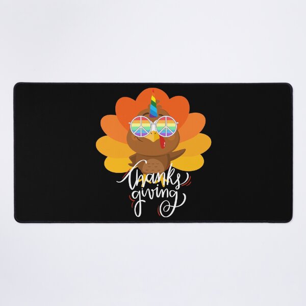 Item preview, Happy Turkeycorn Rainbow Peace Sign Sunglasses Thanksgiving designed and sold by YoungESC.