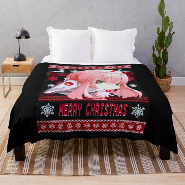 Item preview, Zero two - derling in the FranXx Anime - Ugly Christmas sweater - Tshirt designed and sold by IvaWilderman.