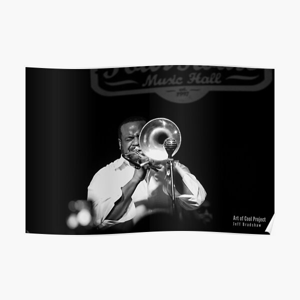 Jeff Bradshaw at Art of Cool Festival Poster
