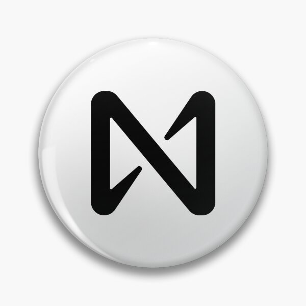 Item preview, Near Protocol NEAR Crypto Altcoin - Black Icon Variant #2 designed and sold by CryptoMoods.