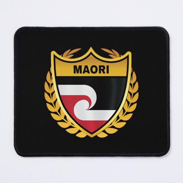 Item preview, Maori Gold Shield Flag designed and sold by RahallusNtx.