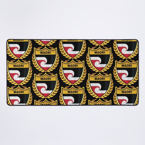Item preview, Maori Gold Shield Flag designed and sold by RahallusNtx.