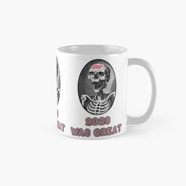 Item preview, '2023 was great' Skull Design - Retro Illustration Design for T-shirts, mugs, phone cases and other accessories designed and sold by Ridiculam Toga.
