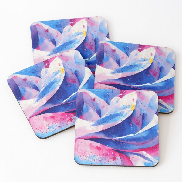 Item preview, Watercolor abstract painting pattern designed and sold by DottedLinePrint.