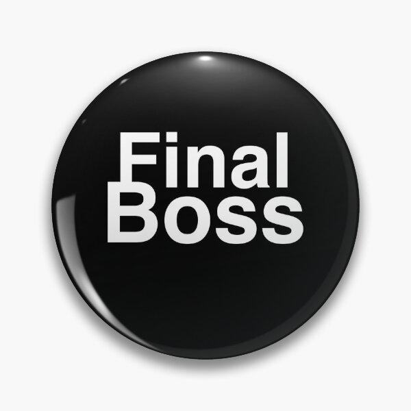 Item preview, Final Boss designed and sold by hypelaboratory.