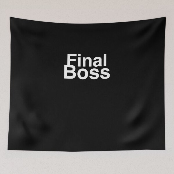 Item preview, Final Boss designed and sold by hypelaboratory.