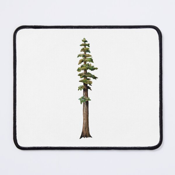 Item preview, California Coastal Redwood Watercolor designed and sold by aliceready8.