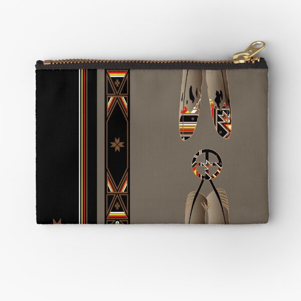 Lakota Design Zipper Pouch