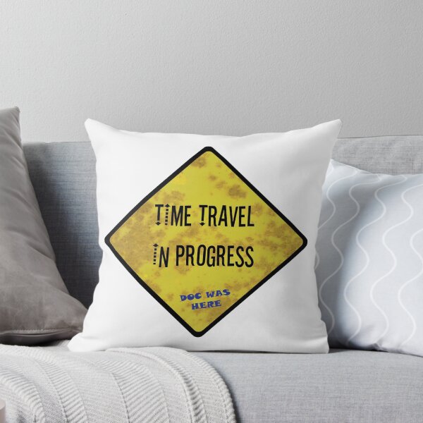 Item preview, Time Travel Caution designed and sold by GraphicThug.