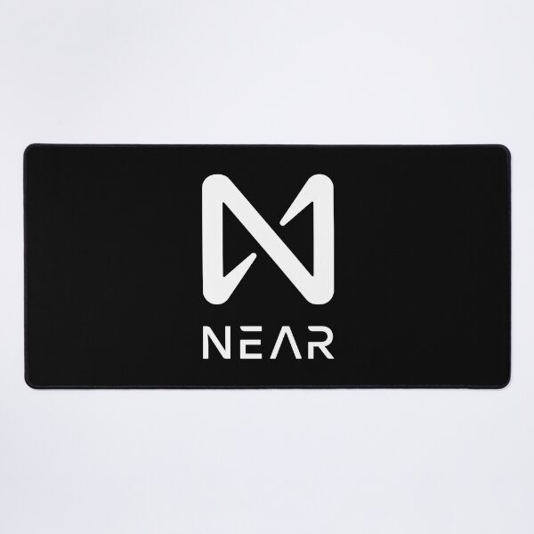 Item preview, Near Protocol NEAR Crypto Altcoin - Clean Stacked White Logo Variant #2 designed and sold by CryptoMoods.