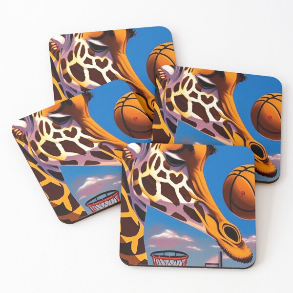 Item preview, Giraffe And Basketball  designed and sold by ShopSunday.