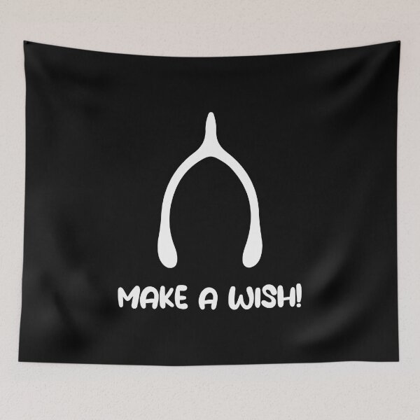 Item preview, Make A Wish - Funny Thanksgiving White Text designed and sold by Whimsical  Thinker.