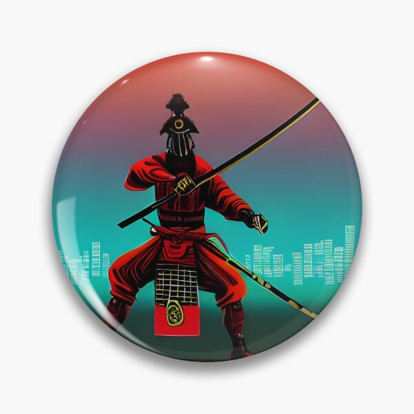 Item preview, Synthwave Samurai designed and sold by Mr-Saxon.