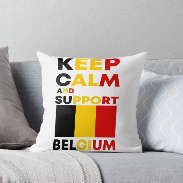 Item preview, Keep Calm And Support Belgium designed and sold by Designista436.