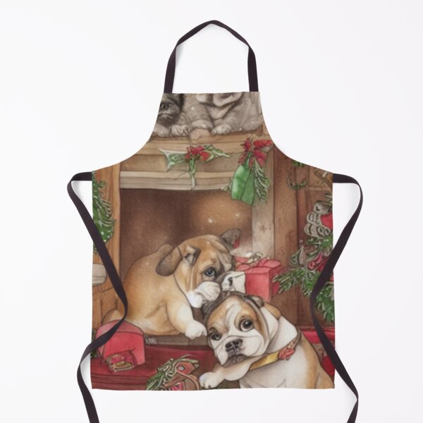 Item preview, Bulldogs celebrate Christmas 5 designed and sold by AnadAA.