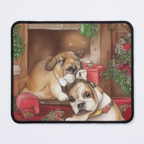 Item preview, Bulldogs celebrate Christmas 5 designed and sold by AnadAA.