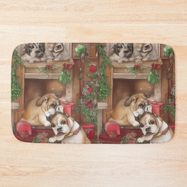 Item preview, Bulldogs celebrate Christmas 5 designed and sold by AnadAA.