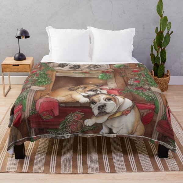 Item preview, Bulldogs celebrate Christmas 5 designed and sold by AnadAA.